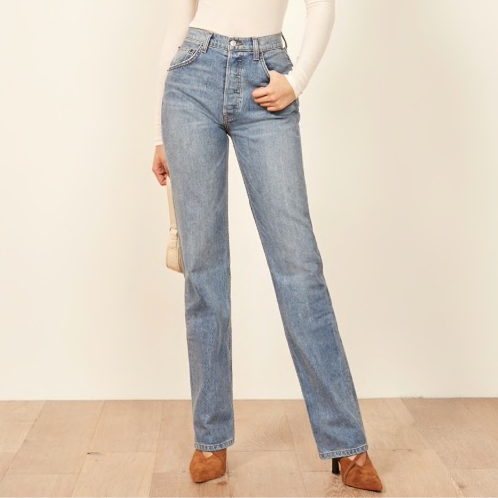 Reformation Teigen High Relaxed Jean
